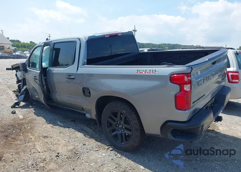 2023 Chevrolet Silverado 1500 4Wd Short Bed Custom Trail Boss z USA, uszkodzony, nr VIN 3GCUDCED2PG356524